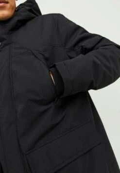 Jack & Jones Gefütterte - Winterjas - Black -Jack and Jones Verkoopwinkel ef2f0cab26f14cb7b1fa1d6ef3080eae