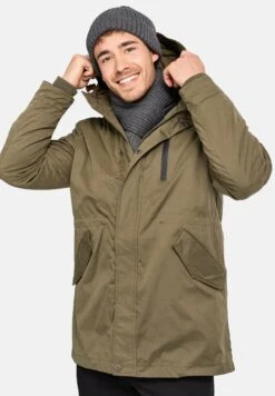 Indicode Jeans Parka - Army -Jack and Jones Verkoopwinkel ef87be0b0e1e4ac58c696b101a55311d