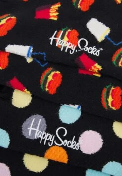 Happy Socks Big Dot Hamburger Unisex 2 Pack - Sokken - Multi -Jack and Jones Verkoopwinkel efe597ab86434fb28516f869576d87da