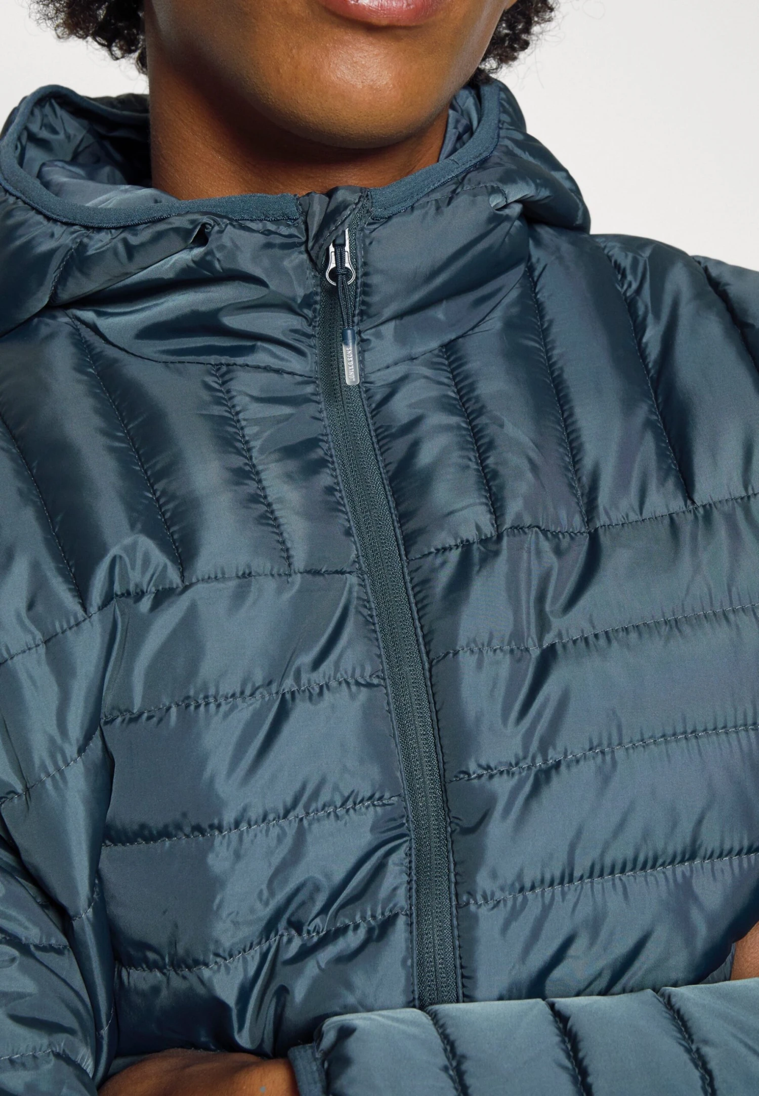 Only & Sons Onspiet Quilted Hood Jacket- Jas - Dark Slate 7 Only & Sons Onspiet Quilted Hood Jacket- Jas - Dark Slate - Afbeelding 5