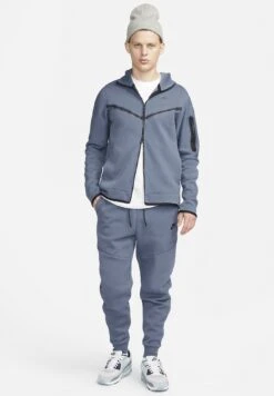 Nike Sportswear M Nsw Tch Flc Jggr - Trainingsbroek - Diffused Blue Black