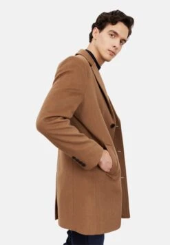 Standard Fit Plain - Halflange Jas - Camel -Jack and Jones Verkoopwinkel f11ecce5c9a942de8dde0bb2bc6d8845