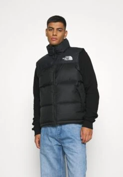 The North Face Retro Nuptse Vest Unisex - Bodywarmer - Black