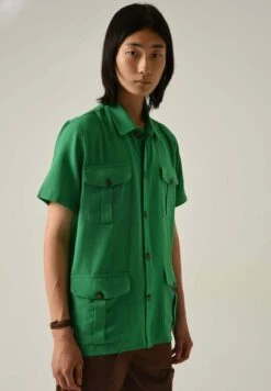 Short Sleeve - Overhemd - Green -Jack and Jones Verkoopwinkel f2914b8c30ed4469988e9b203ef9d3e3
