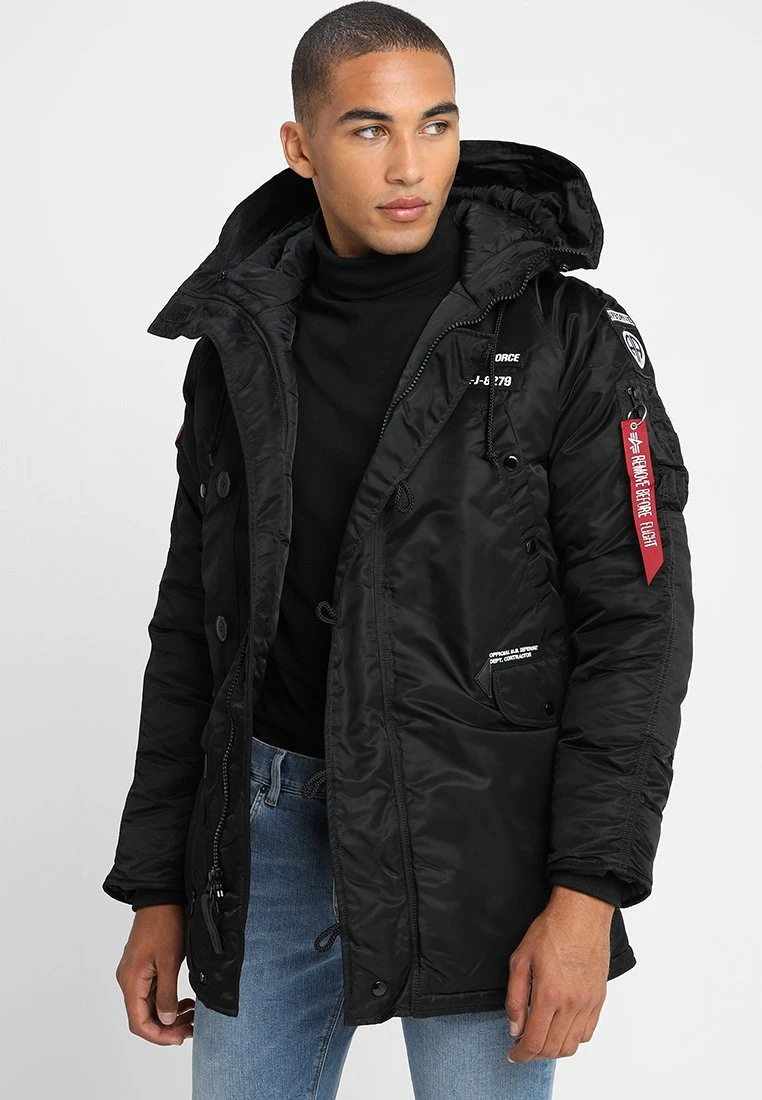 Alpha Industries Airborne - Winterjas - Black 7 Alpha Industries Airborne - Winterjas - Black - Afbeelding 5