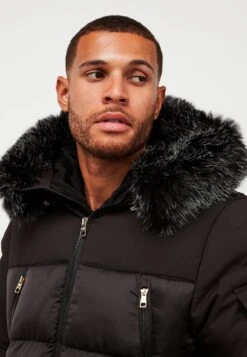 Balzor Longline Puffer Jacket - Winterjas - Jet Black -Jack and Jones Verkoopwinkel f2ac2445d54d46afb5ea821431baed1a