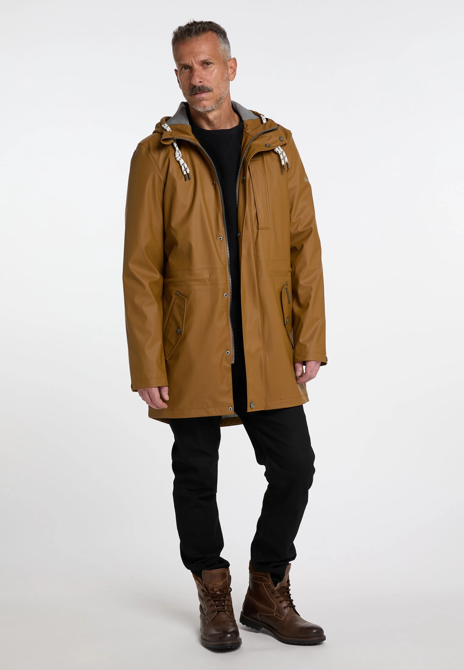 Schmuddelwedda Bridgeport - Parka - Dunkelsand-271 4 Schmuddelwedda Bridgeport - Parka - Dunkelsand-271 - Afbeelding 2