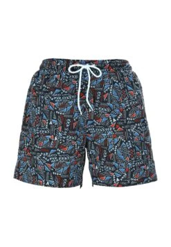 Zwemshorts - Blau Rot Weiß