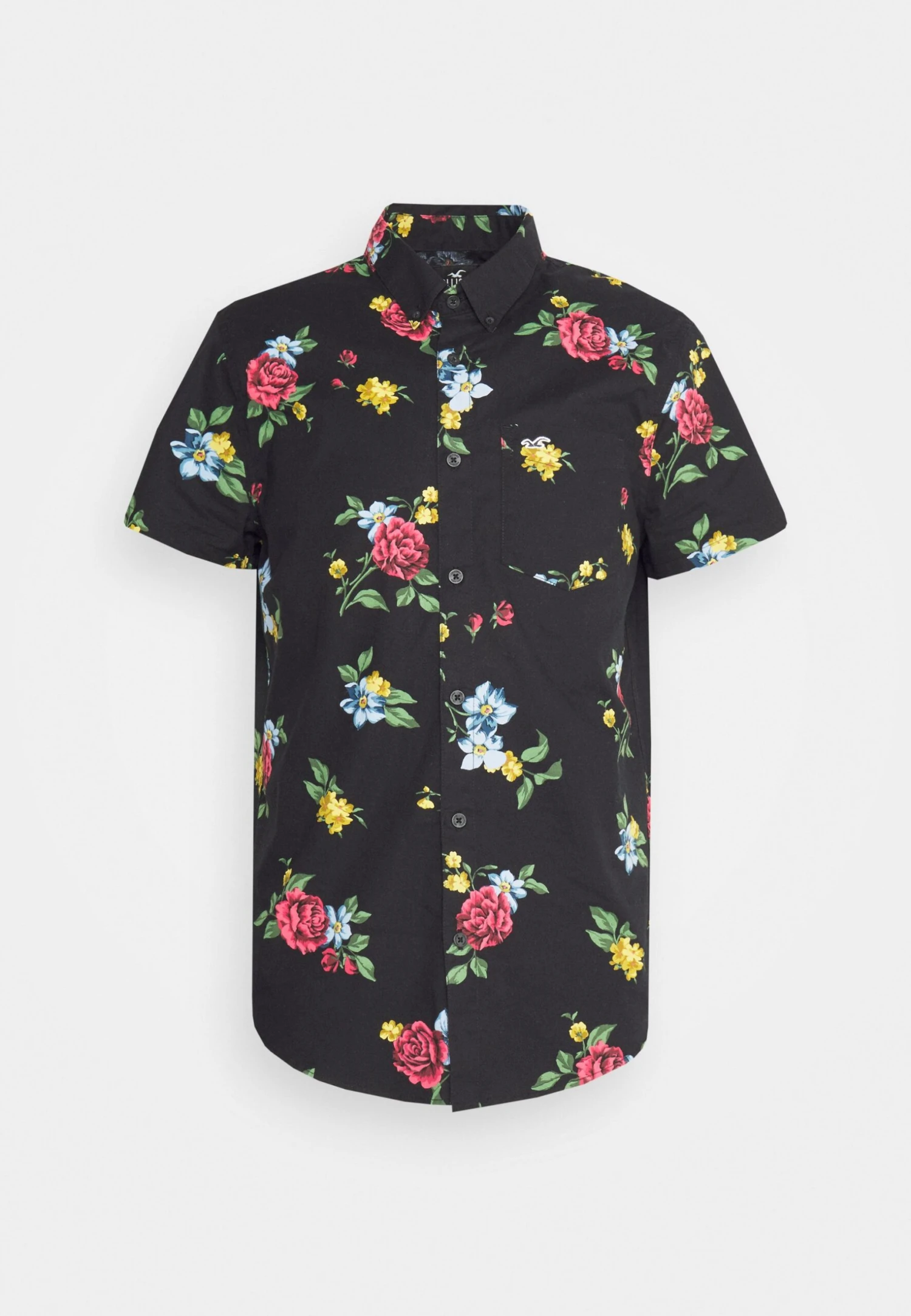 Hollister Co. Overhemd - Black Floral 8 Hollister Co. Overhemd - Black Floral - Afbeelding 6