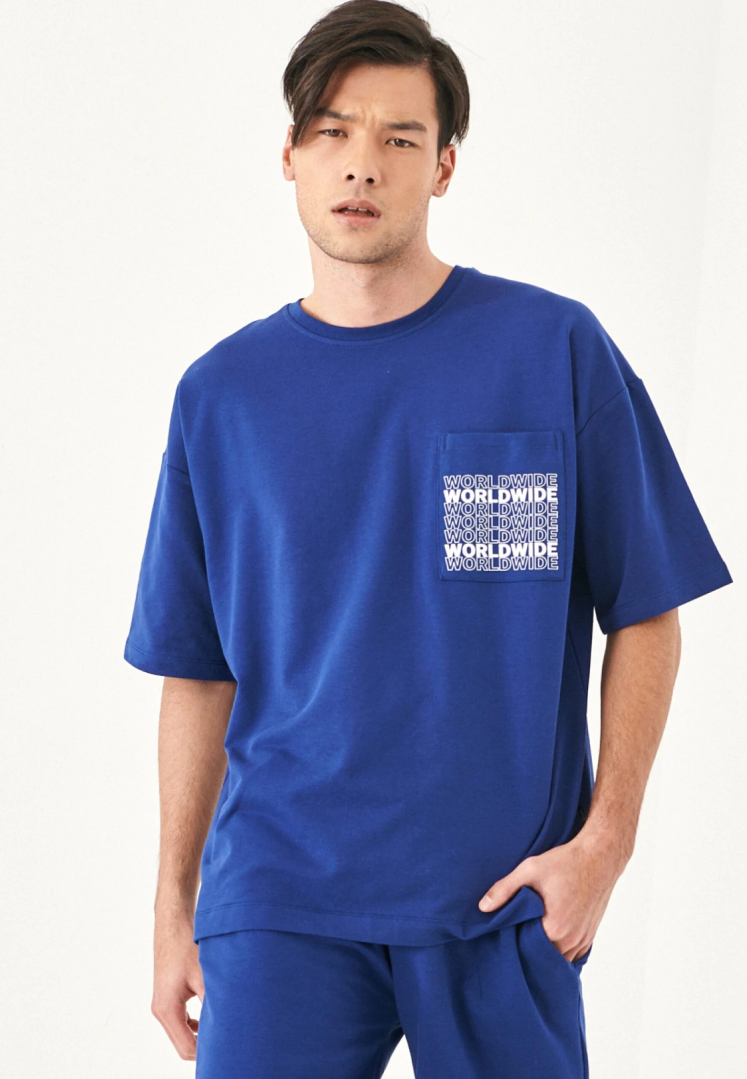 Standard- Trainingsbroek - Light Navy Blue 5 Standard- Trainingsbroek - Light Navy Blue - Afbeelding 3