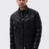 Quilted Classic - Imitatieleren Jas - Black -Jack and Jones Verkoopwinkel f3b3da320b634fbbb6c7087e89706c78