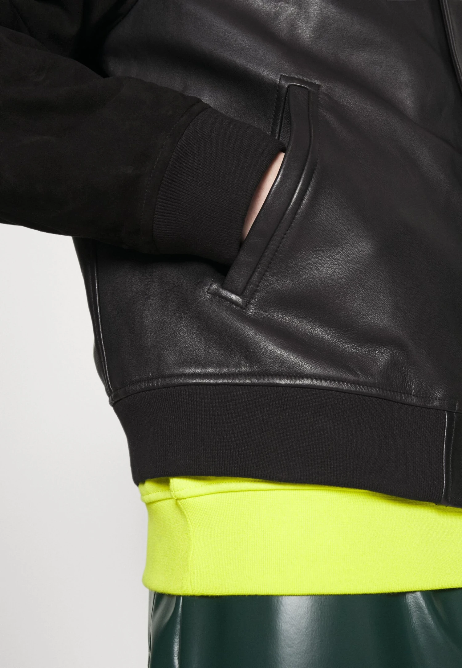 THEORY Varsity - Leren Jas - Black 8 THEORY Varsity - Leren Jas - Black - Afbeelding 6