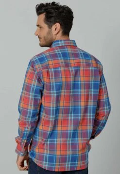 Overhemd - Royalblau Orange -Jack and Jones Verkoopwinkel f41c716cccde4696b22d2a0f01b536b3