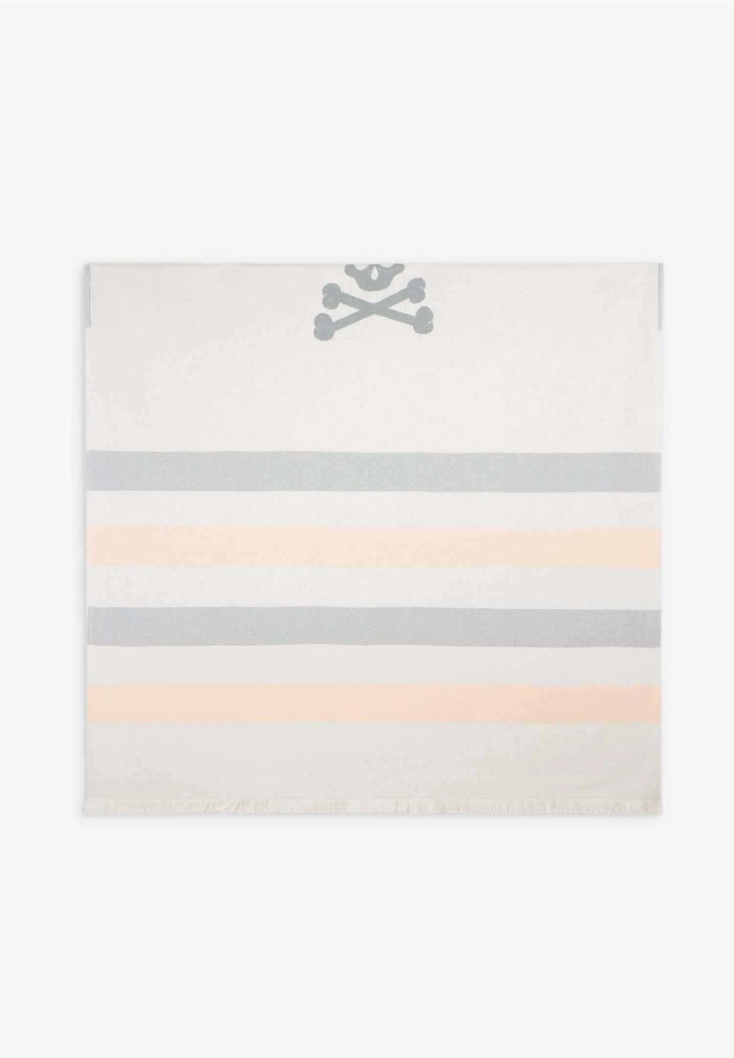 Scalpers With Skull Striped- Strandhanddoek - Beige 5 Scalpers With Skull Striped- Strandhanddoek - Beige - Afbeelding 3