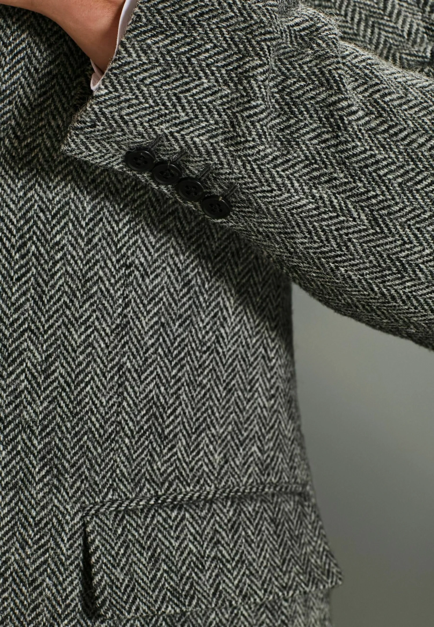 Next Signature Harris - Mantel - Grey 7 Next Signature Harris - Mantel - Grey - Afbeelding 5