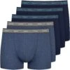 5-Pack- Onderbroeken - Blau Blaumelange