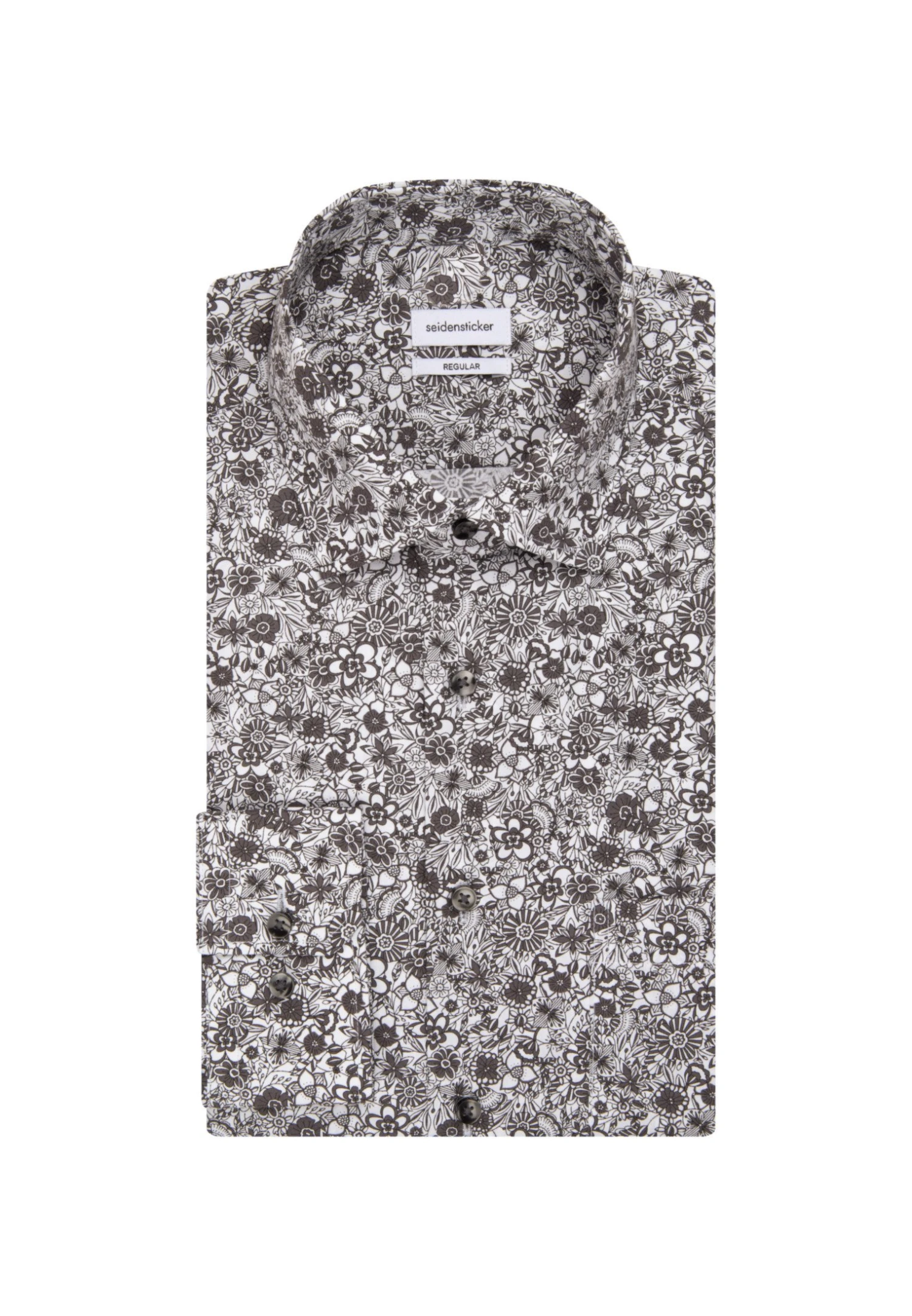 Seidensticker Business Regular - Overhemd - Grey 10 Seidensticker Business Regular - Overhemd - Grey - Afbeelding 8