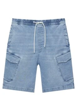 PULL & BEAR Soft-Bermuda - Jeansshort - Blue Denim -Jack and Jones Verkoopwinkel f51e1c4b782f497c849cbcc687f5e310