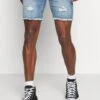 Denim Project Jeansshort - Blue Heavy 2 Denim Project Jeansshort - Blue Heavy -Jack and Jones Verkoopwinkel f527bde3d85641be8660ae17a787a2b1