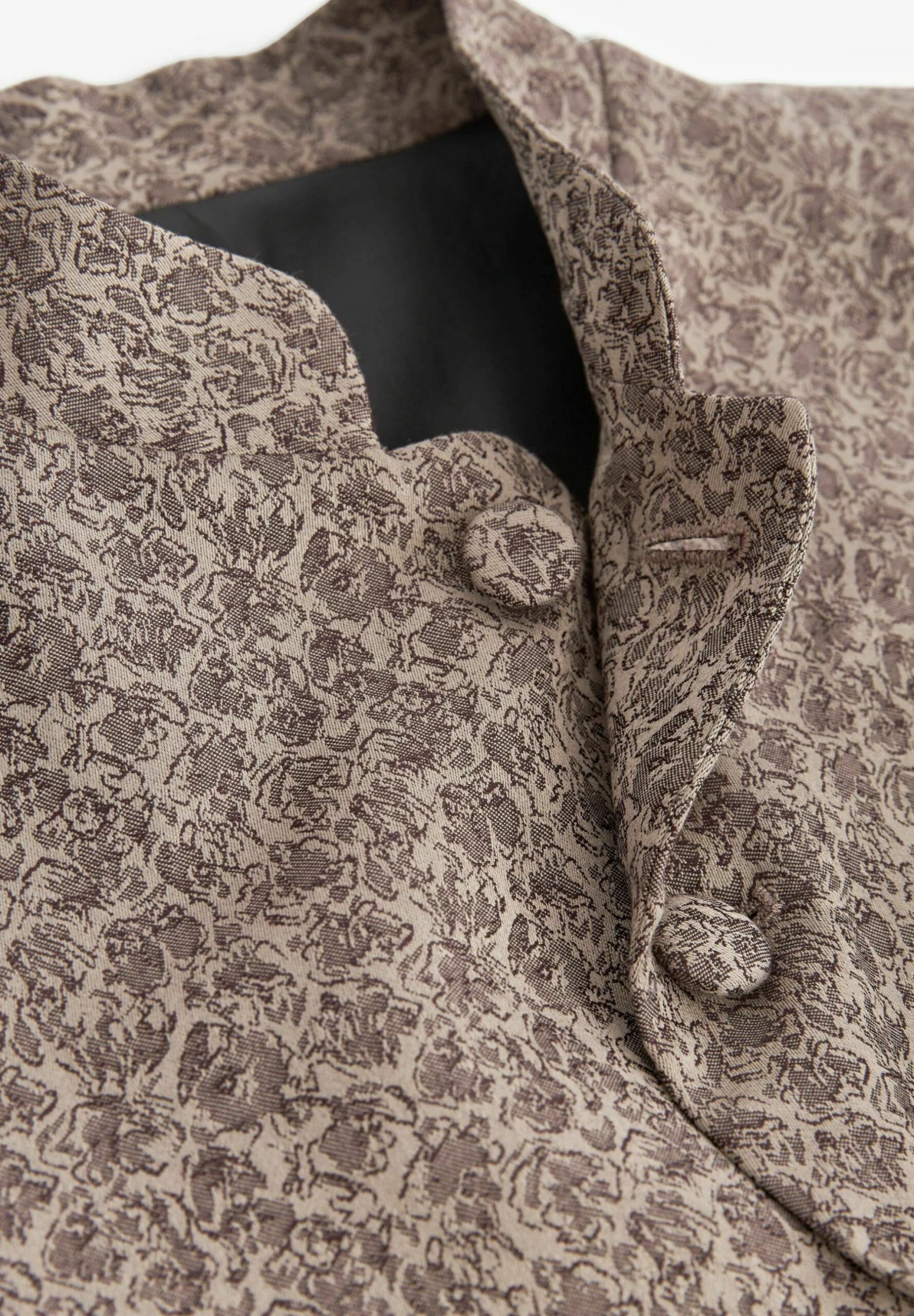 Next Halflange Jas - Gold 12 Next Halflange Jas - Gold - Afbeelding 10