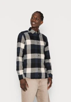 Only & Sons Onsgudmund Life Ls 3T Check Noos - Overhemd - Dark Navy