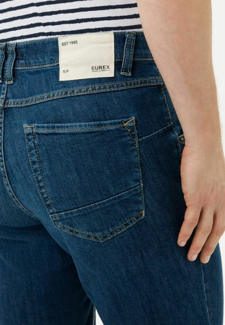 BRAX Style Lasse - Straight Leg Jeans - Blue Stone 7 BRAX Style Lasse - Straight Leg Jeans - Blue Stone - Afbeelding 5