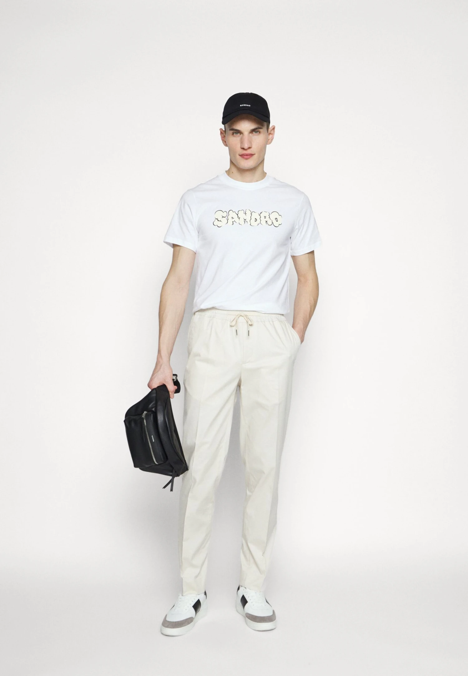 Sandro New Alpha - Broek - Ecru 7 Sandro New Alpha - Broek - Ecru - Afbeelding 5