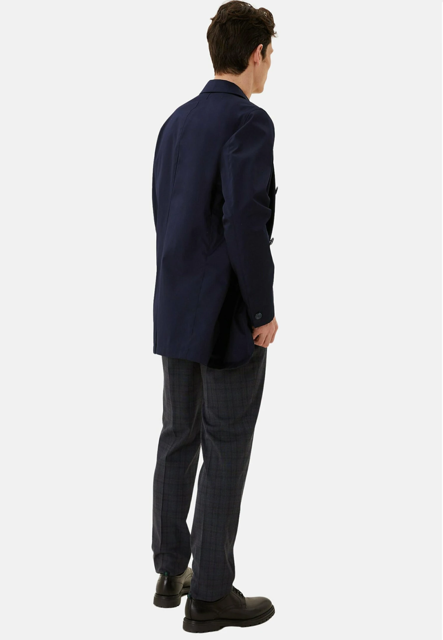 Marks & Spencer Shirt Collar Mac - Mantel - Navy 5 Marks & Spencer Shirt Collar Mac - Mantel - Navy - Afbeelding 3