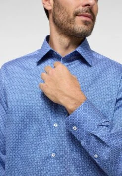 Eterna Bedrucktes Comfort Fit - Overhemd - Hellblau -Jack and Jones Verkoopwinkel f75e45a28af54b8fa2006c1796712177