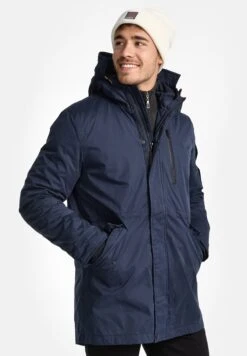 Indicode Jeans Parka - Navy -Jack and Jones Verkoopwinkel f77f1c4aa7c24019aa73d76e77ec04e5