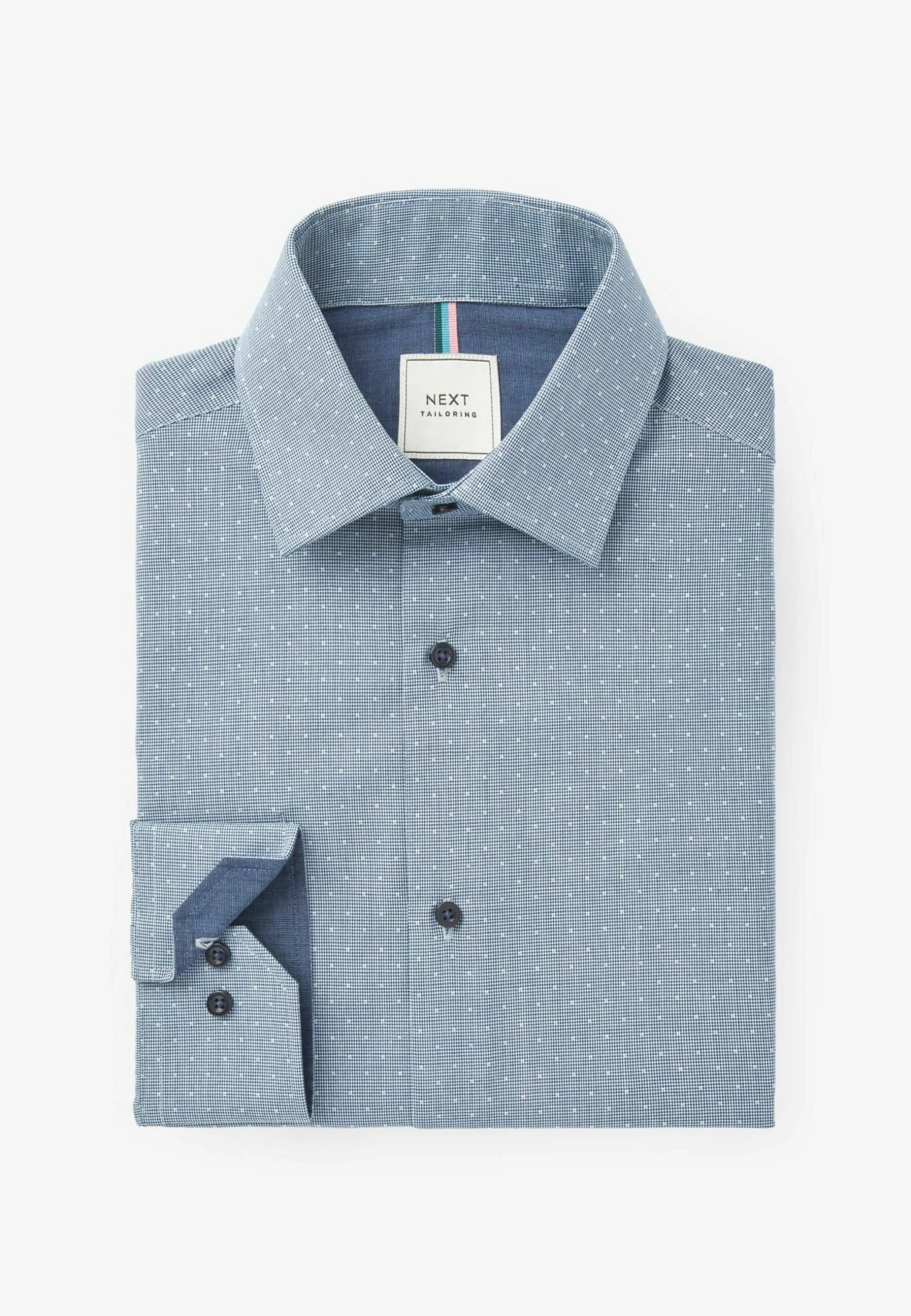 Next And Texture Three Pack - Overhemd - Navy Print 13 Next And Texture Three Pack - Overhemd - Navy Print - Afbeelding 11