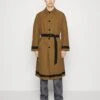 Neil Barrett Reversible - Trenchcoat - Black/Khaki -Jack and Jones Verkoopwinkel f7b386925a1b42b096cc42d83e625927