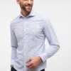 Eterna Seersucker Slim Fit - Overhemd - Hellblau 2 Eterna Seersucker Slim Fit - Overhemd - Hellblau -Jack and Jones Verkoopwinkel f7d7545acb7c481aa96de723f8914d3d
