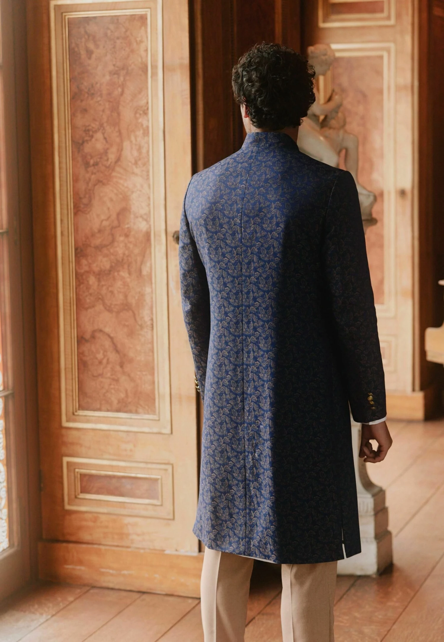 Next Halflange Jas - Blue 4 Next Halflange Jas - Blue - Afbeelding 2