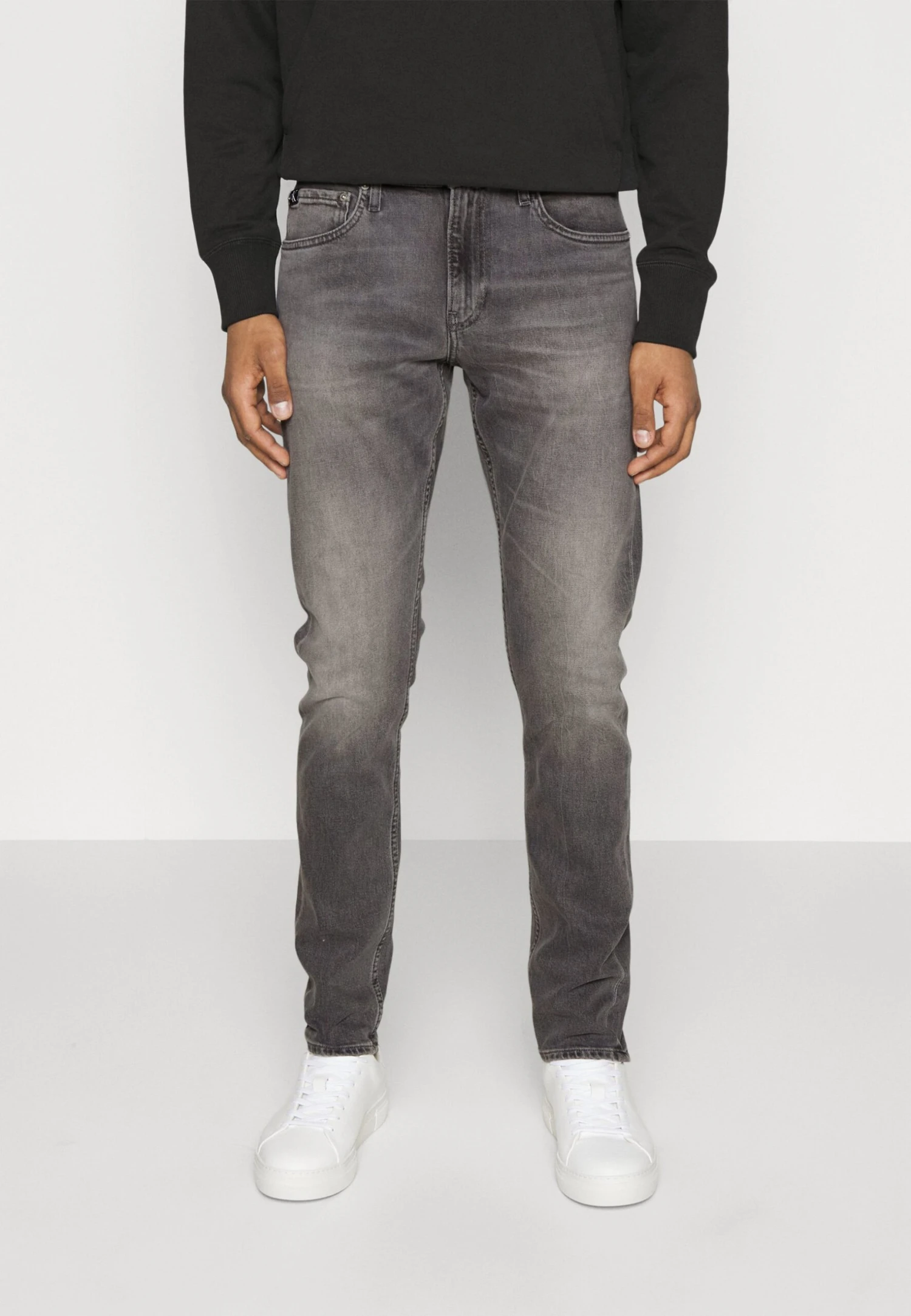 Calvin Klein Jeans Slim - Slim Fit Jeans - Denim Grey 3 Calvin Klein Jeans Slim - Slim Fit Jeans - Denim Grey