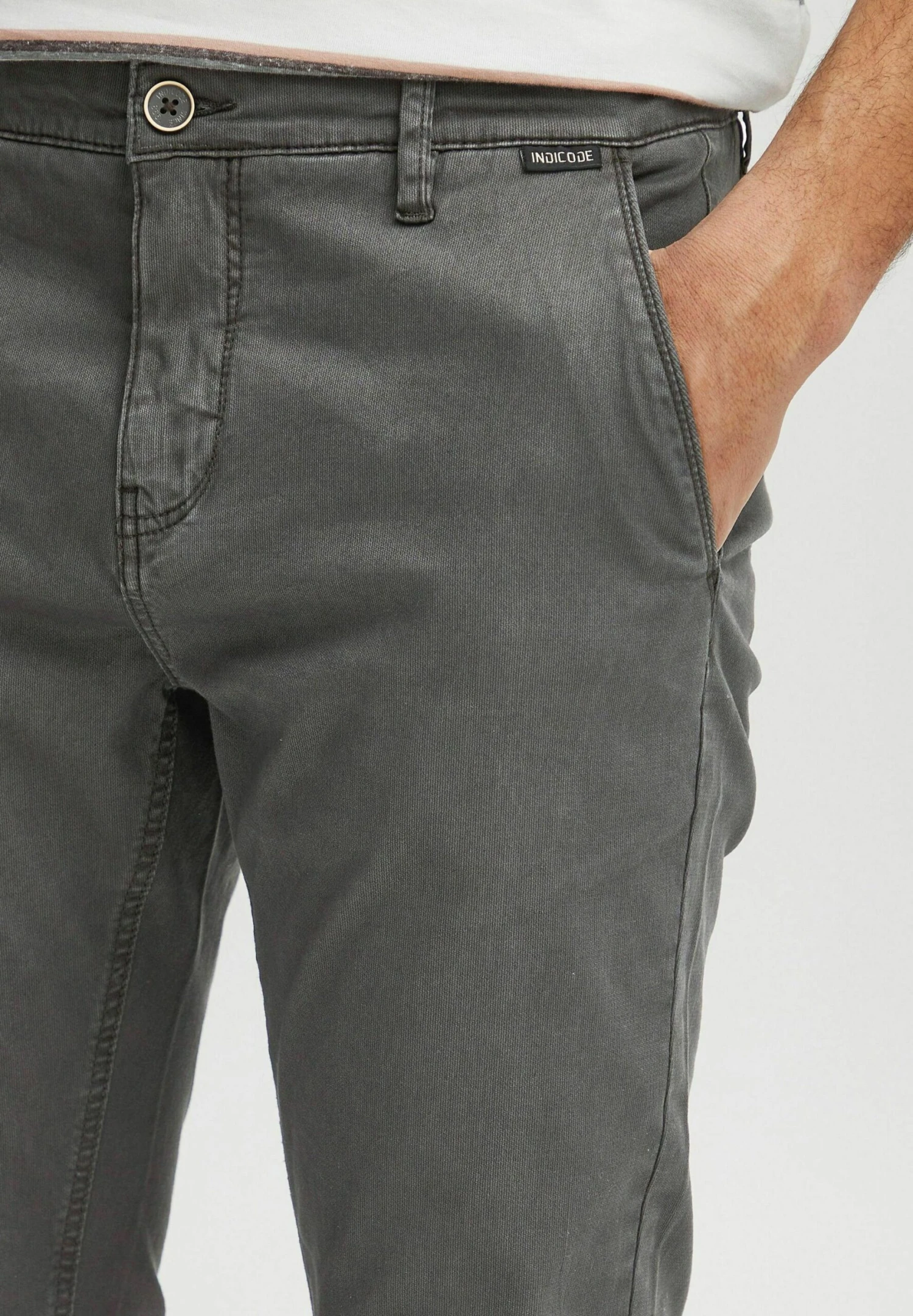 Indicode Jeans Idlucas - Straight Leg Jeans - Raven 6 Indicode Jeans Idlucas - Straight Leg Jeans - Raven - Afbeelding 4