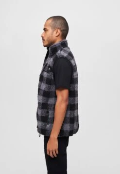 Brandit Bodywarmer - Black Grey -Jack and Jones Verkoopwinkel f8875f79d4ea48b491cb260237f704fc