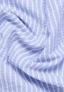 Eterna Seersucker Slim Fit - Overhemd - Hellblau -Jack and Jones Verkoopwinkel f8a8d1ae00074e299dd48411b5813d3e