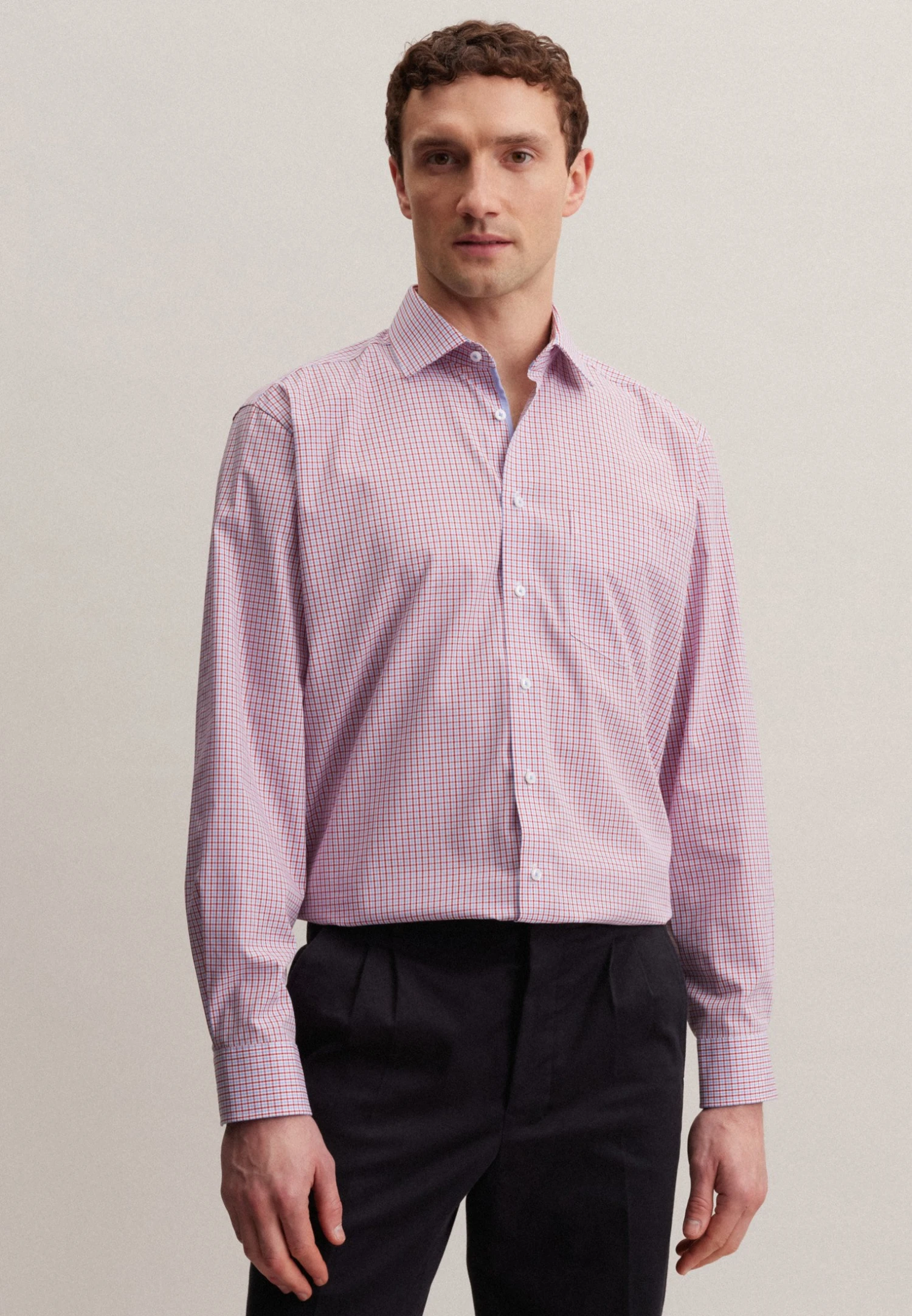 Seidensticker Comfort - Overhemd - Red 3 Seidensticker Comfort - Overhemd - Red