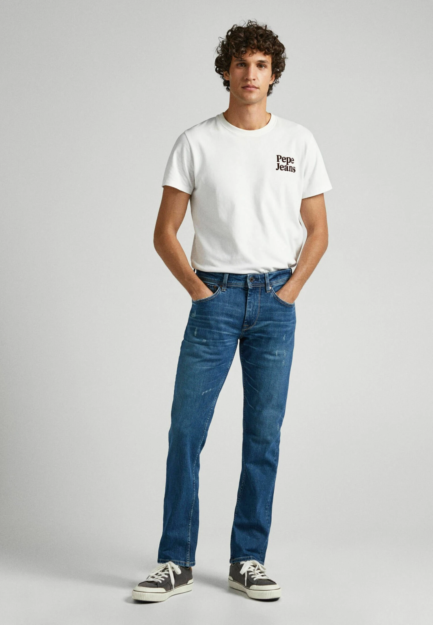 Pepe Jeans Cash - Straight Leg Jeans - Denim 4 Pepe Jeans Cash - Straight Leg Jeans - Denim - Afbeelding 2