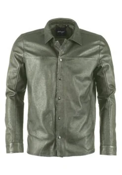Maze Leren Jas - Olive -Jack and Jones Verkoopwinkel f9bde3b0d60a4bbaa47bbc163960a1b2