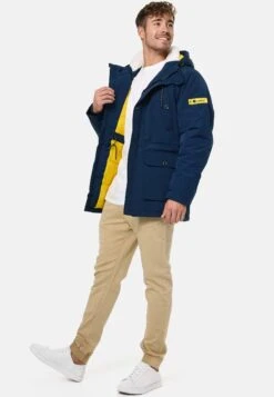 Indicode Jeans West - Parka - Navy -Jack and Jones Verkoopwinkel f9fd0cde6d134c43870188b65475a920