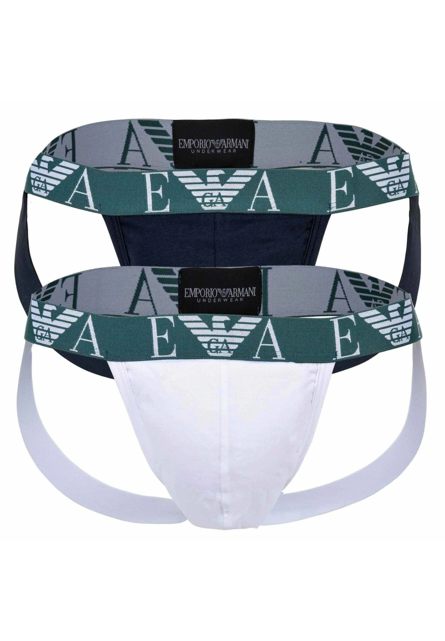 Emporio Armani 2Pack - Slip - Weiß Marine 3 Emporio Armani 2Pack - Slip - Weiß Marine