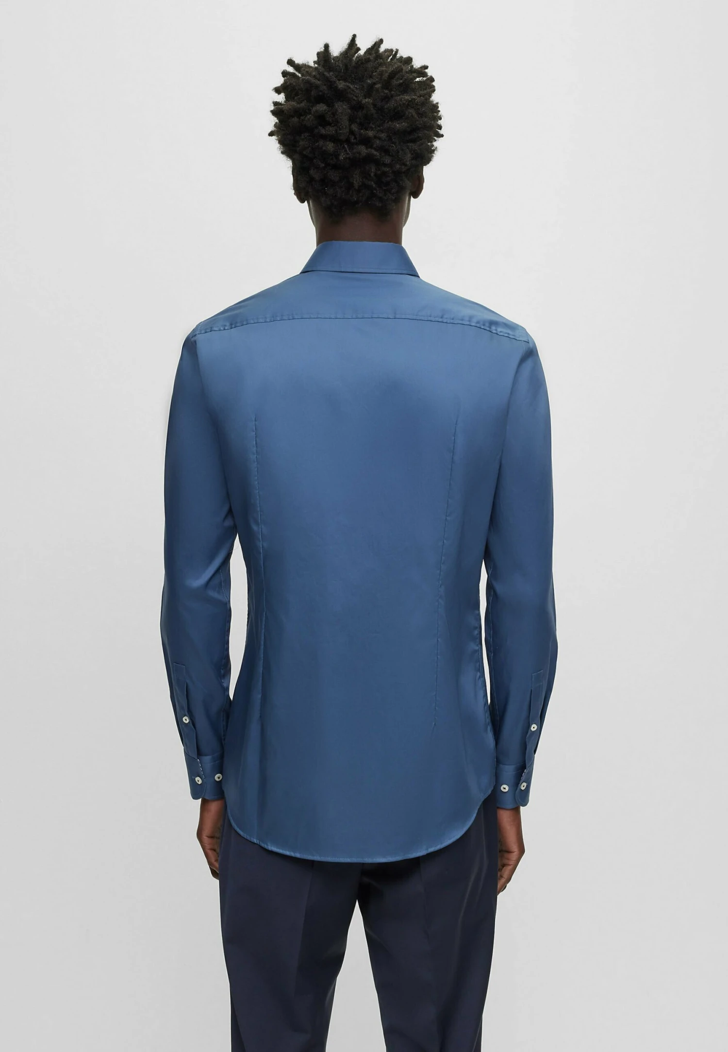 Boss H Hank Kent - Zakelijk Overhemd - Open Blue Fifteen 5 Boss H Hank Kent - Zakelijk Overhemd - Open Blue Fifteen - Afbeelding 3