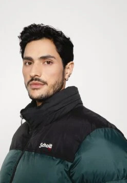 Schott Utah - Winterjas - Forest -Jack and Jones Verkoopwinkel faca734421af49b4990551cd895bfc3a