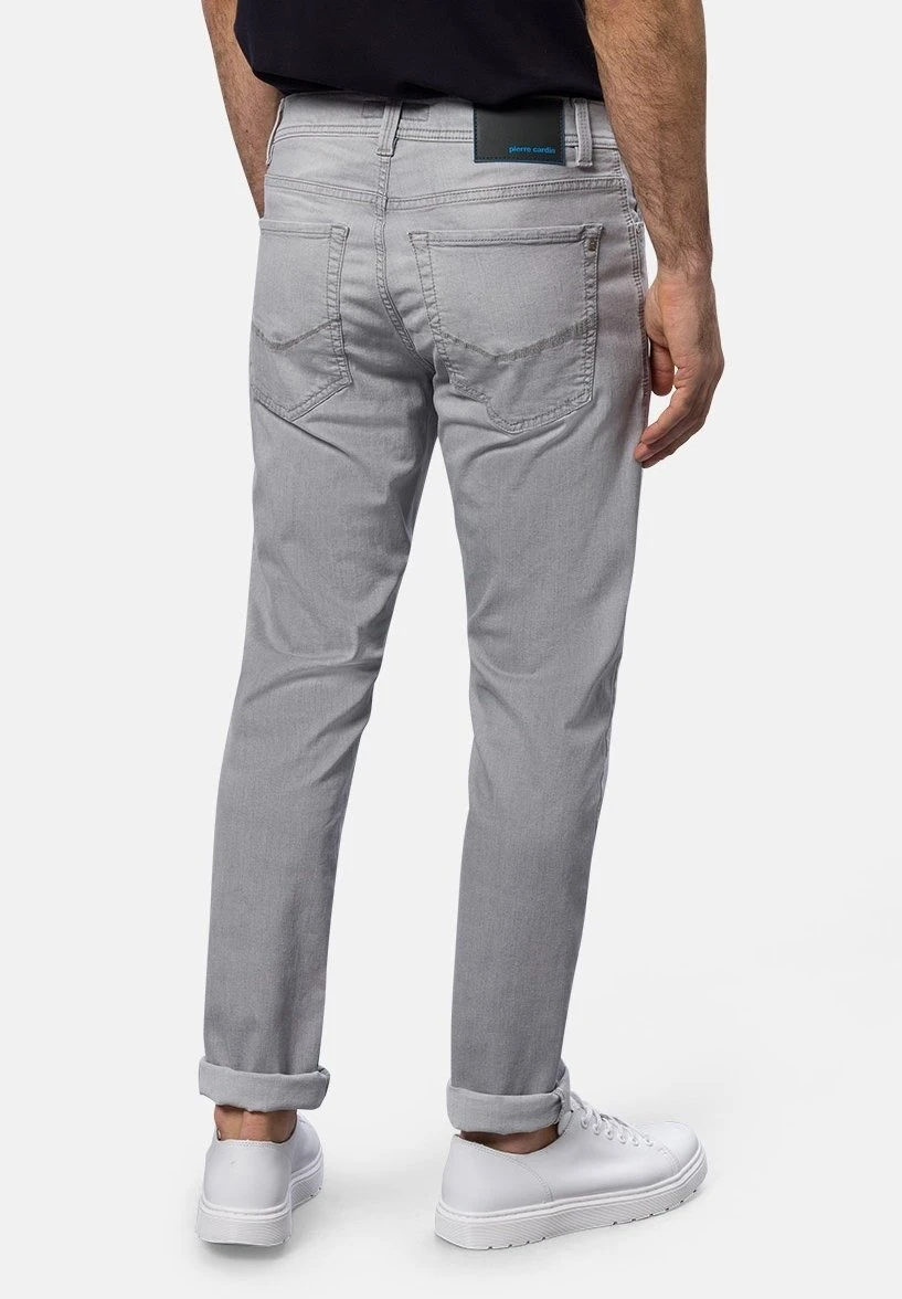Pierre Cardin Lyon- Jeans Tapered Fit - Light Grey Used Buffies 4 Pierre Cardin Lyon- Jeans Tapered Fit - Light Grey Used Buffies - Afbeelding 2