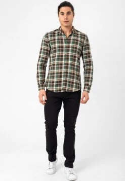 Daniel - Overhemd - Green Black -Jack and Jones Verkoopwinkel fb1a776e73e84361b9456619d85d7992