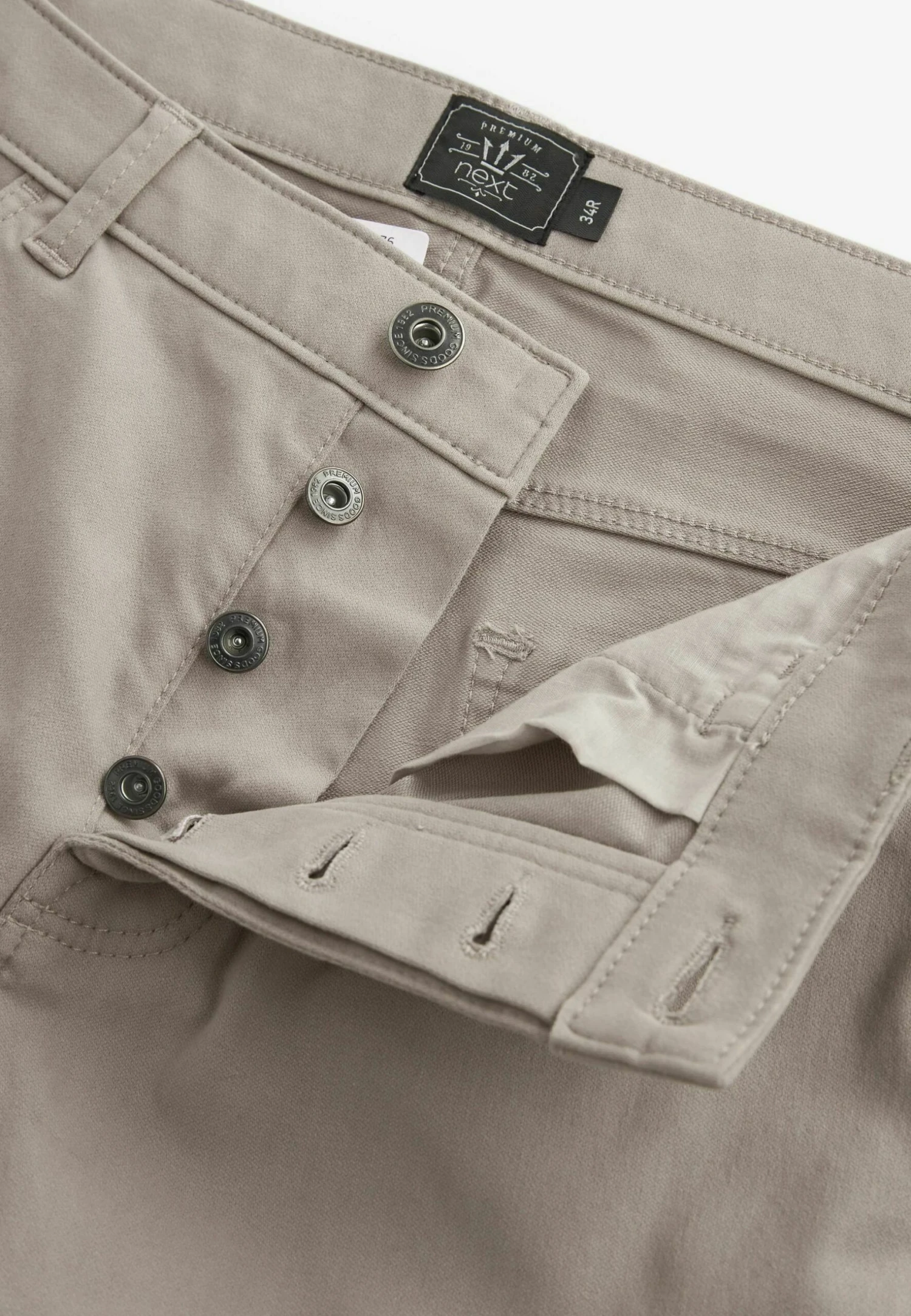 Next Soft Touch Style - Chino - Light Grey 8 Next Soft Touch Style - Chino - Light Grey - Afbeelding 6