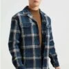 WE FASHION Regular Fit Met Dessin - Lichte Jas - Blue -Jack and Jones Verkoopwinkel fba659f9e3bf4f81ac2bf2e60605590b