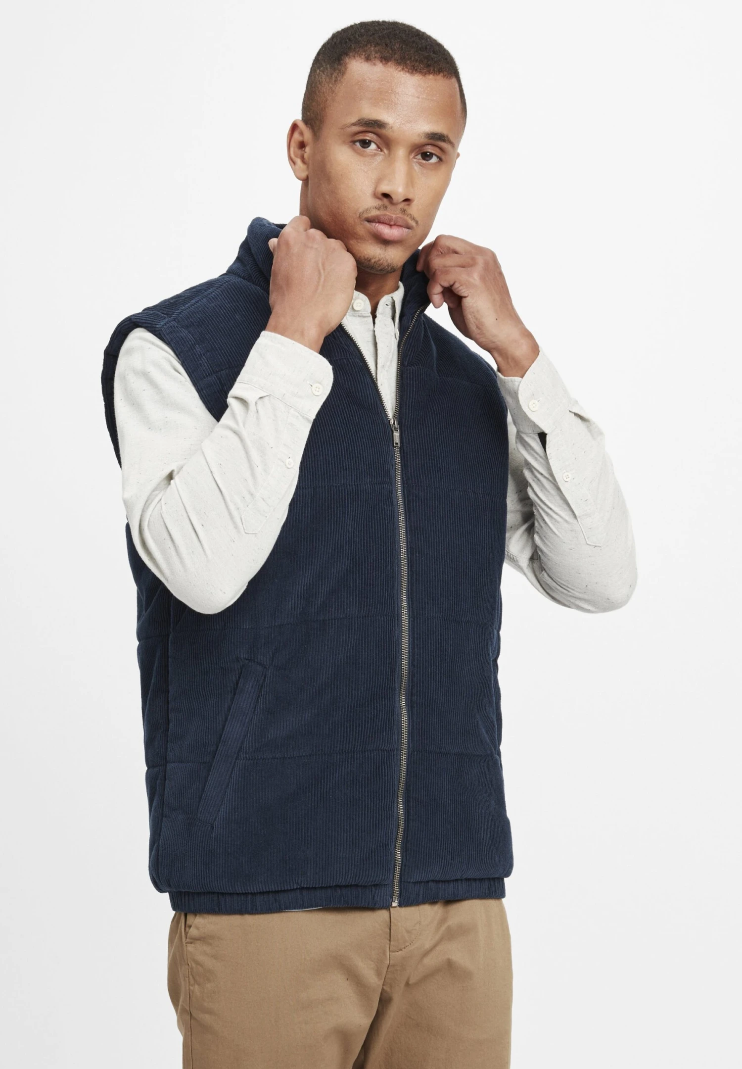 Blend Bhsomion - Bodywarmer - Dress Blues 3 Blend Bhsomion - Bodywarmer - Dress Blues